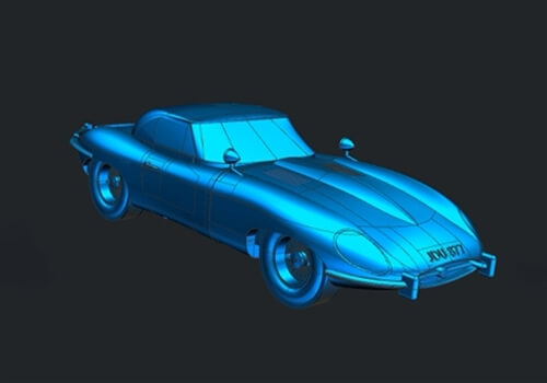 Jaguar E-Type - Freeform Technology Project